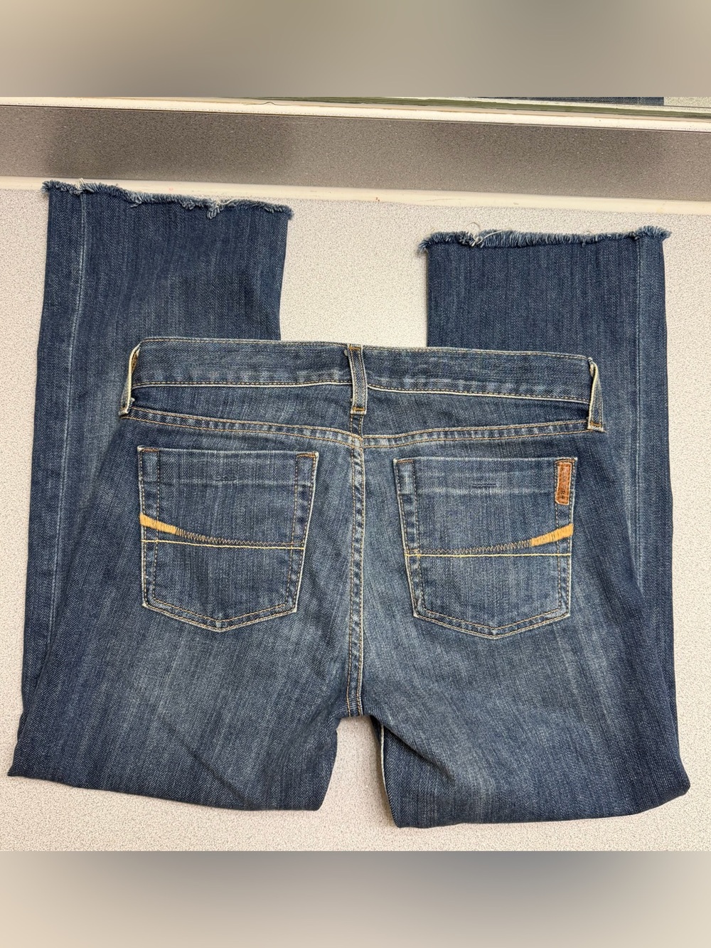 Vintage Y2K Ezra Fitch by Abercrombie & Fitch 2000s Denim Capri Jeans - Picture 4 of 8